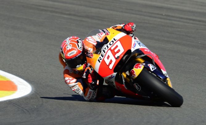 Komentar Marquez Usai Catat Waktu Tercepat di Tes Valencia