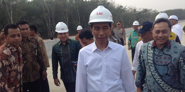 Sudah Tiga Kali Jokowi Kunjungi Proyek Tol Bakauheni-Terbanggi...