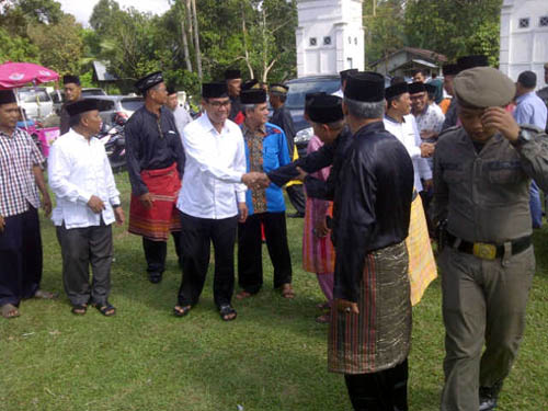 Bupati Kuansing Hadiri Halal Bi Halal Masyarakat Adat Kenegerian Teluk Kuantan
