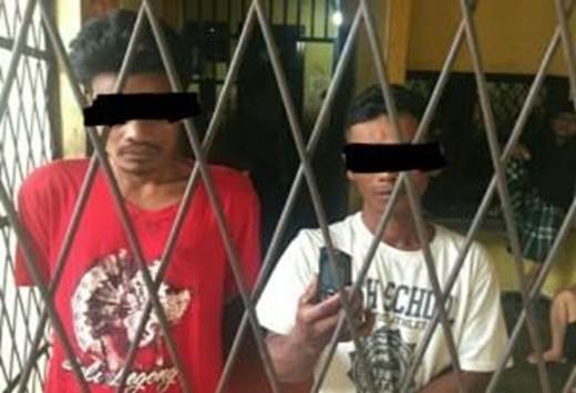 Dua Residivis Diringkus Polres Rohil 
