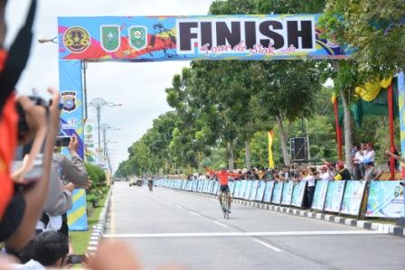 Tour De Siak 2016, Pembalap Vietnam Juara Etape I Siak-Dayun 154,15 Km 