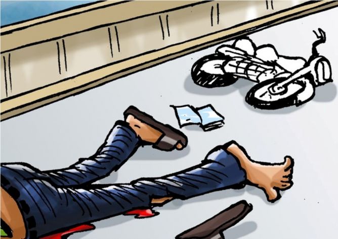 Ugal-ugalan, Anggota Geng Motor Tewas di Tempat