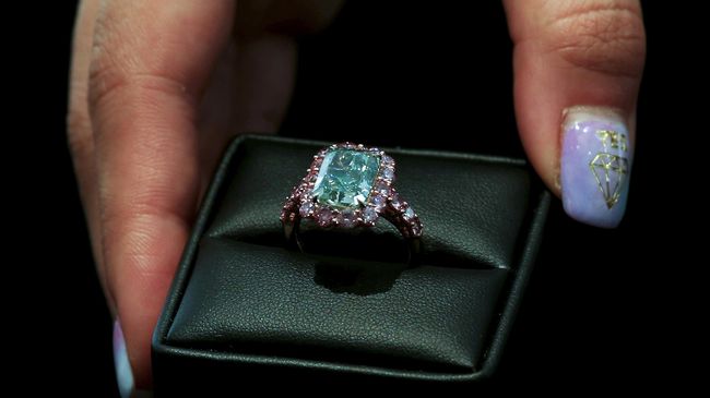 Terjual Rp228 Miliar, Berlian Hijau Pecahkan Rekor Dunia 