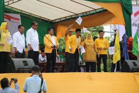 Pilkda Kampar, Tiga Paslon Mendaftar ke KPU, Satu dari Jalur Independen