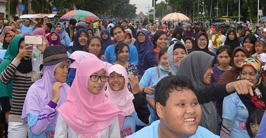 Acara World Autism Awareness Day Berlangsung Meriah, Diikuti Ribuan Peserta