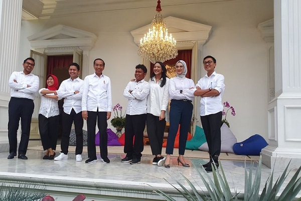 Presiden Rekrut 7 Milineal Jadi Staf Khusus Baru