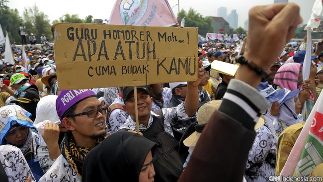 Guru Honorer Lulus PPPK 9 Bulan Nelangsa Digaji Rp150 Ribu
