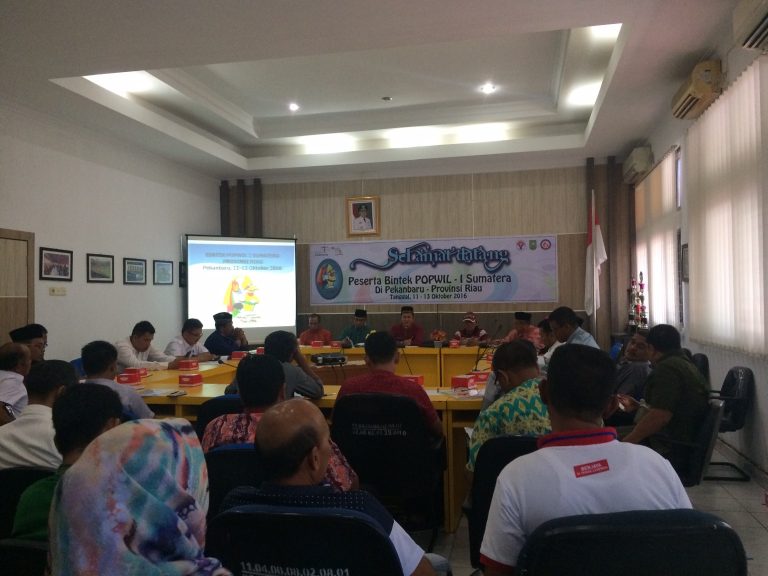Dibuka Kadispor, 7 Provinsi Ikuti Bimtek Popwil I Sumatra 2016