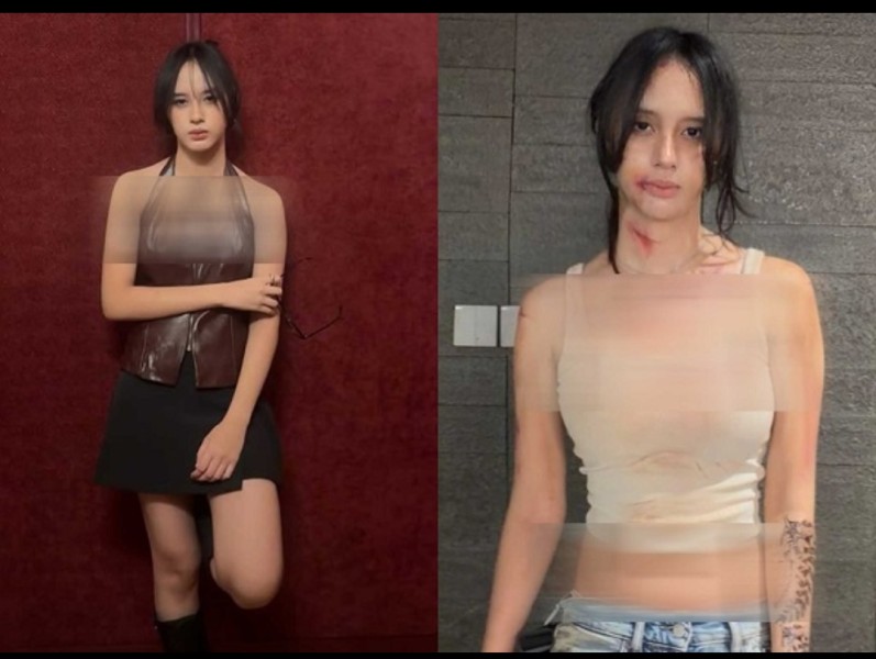 Berpose Modis dan Bernuansa Halloween, Dinda Ghania Putri Sufmi Dasco Curi Perhatian Warganet 