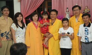 Kwee Pang, Upacara Pengakuan Anak Angkat Dewa 