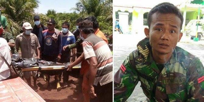Begini Sosok Pratu Wahyudi, Prajurit Denrudal yang Tewas Padamkan Kebakaran Lahan di Rohil