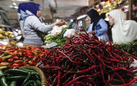 Harga Cabai Buat Inflasi Januari Naik Jadi 0,39 Persen