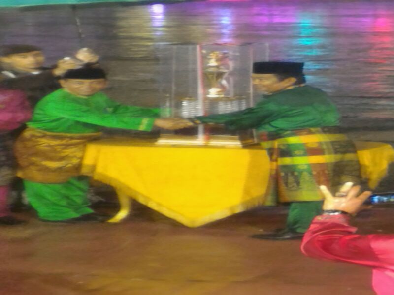 MTQ XV Tingkat Kabupaten Pelalawan Telah Usai, Kafilah Kecamatan Pangkalan Kerinci Sabet Juara Umum. 