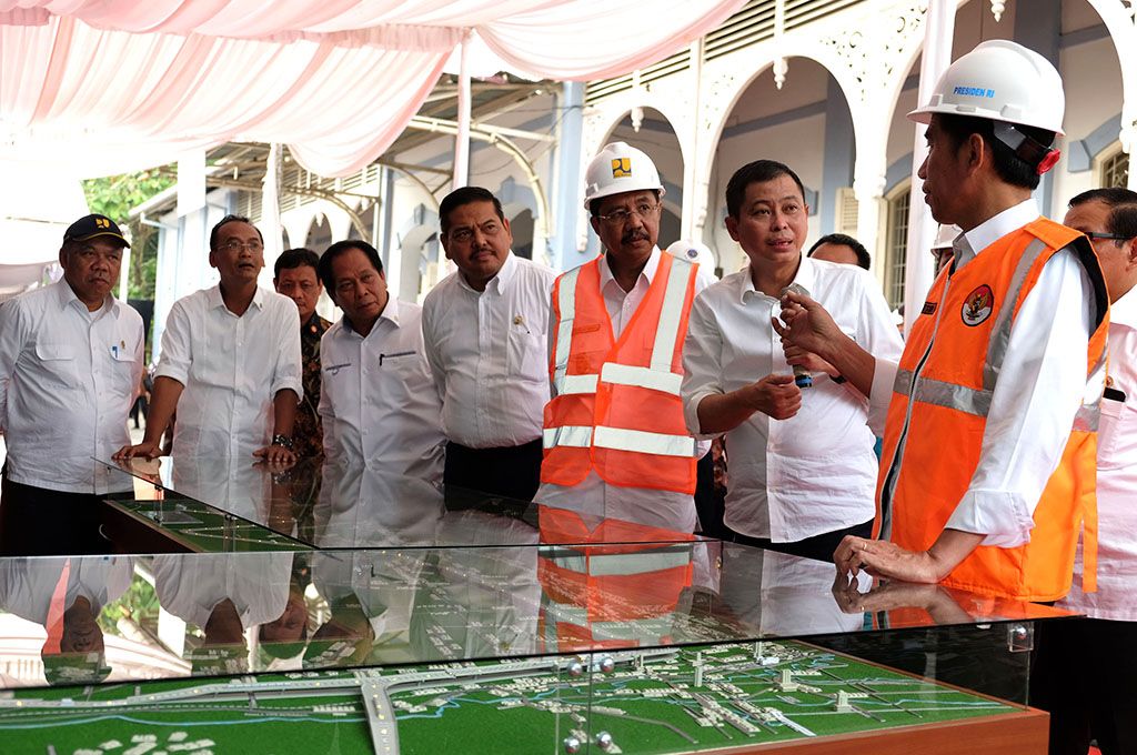 Presiden Tinjau Pembangunan Reaktivasi Jalur KA Trans Sumatera