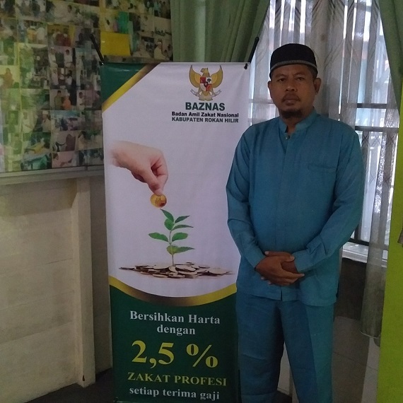 Baznas Rohil Targetkan Dana Zakat Terkumpul Rp2,5 Miliar