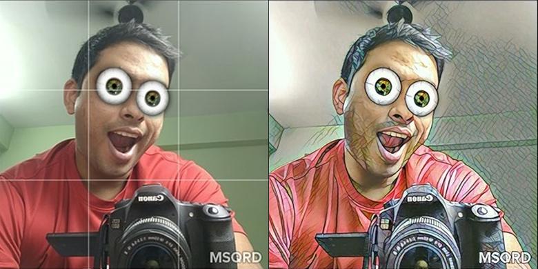 Edit Foto di Prisma Versi iOS Tak Butuh Internet