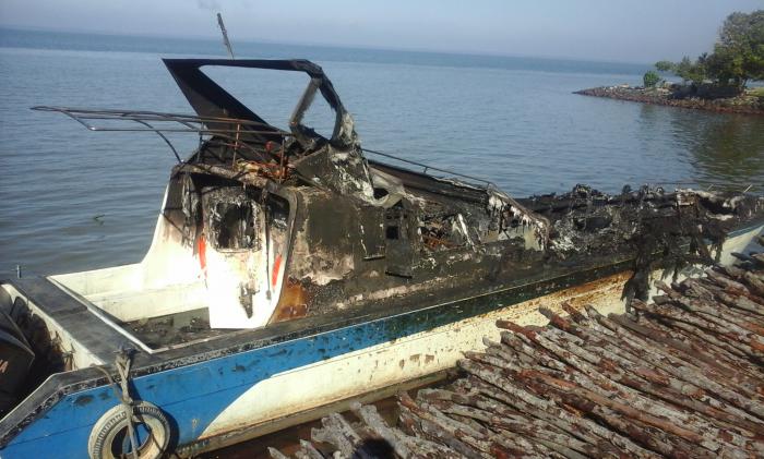 Polisi Terus Selidiki, Dua Kapal Pemkab Bengkalis Terbakar Masih Misterius