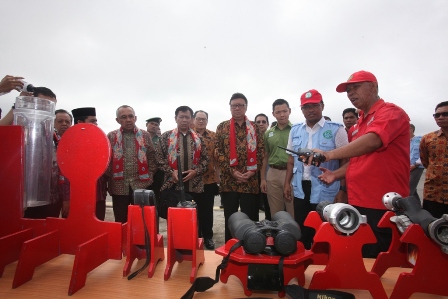 Status Siaga Darurat Karhutla Diperpanjang, Tim FERT PT RAPP Selalu Siaga