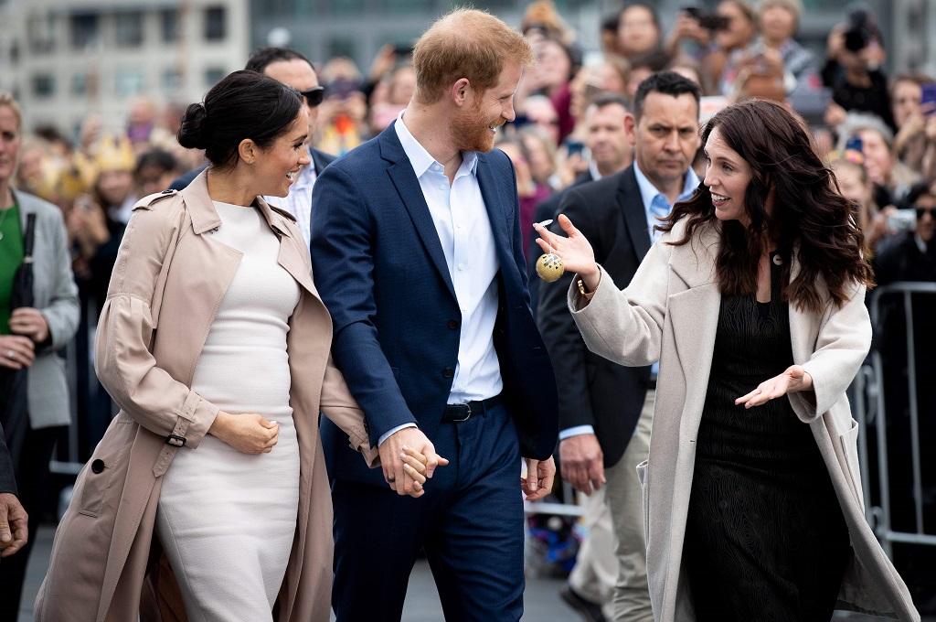 Meghan Markle Diam-Diam Bertemu PM Selandia Baru 