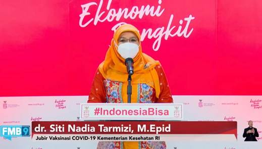 Nadia Dorong Masyarakat Sukseskan Program Vaksinasi