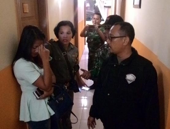 Sejumlah Pelaku Mesum Diamankan Tim Yustisi Mandau dari Warem dan Penginapan
