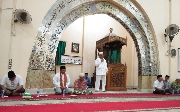 Wabup Rohil Bantu Rp50 Juta Kepada Masjid Al-Ikhsan Pematang Ibul