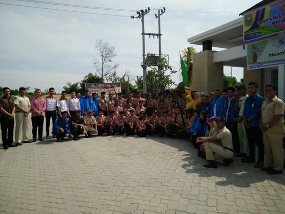 Dispora Riau Taja Pelatihan Satgas Pramuka Peduli
