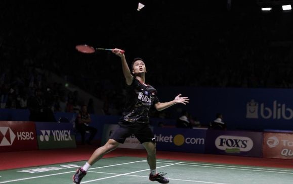 Anthony Ginting Lolos ke Perempat Final Japan Open