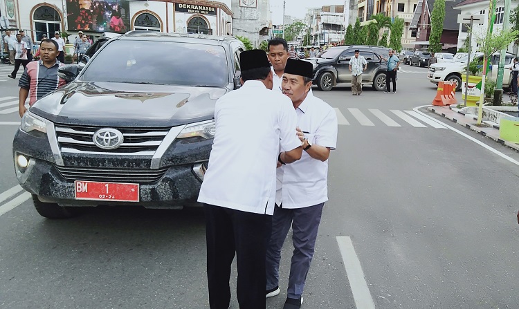 Gubri H Syamsuar Kunker Ke Rohil