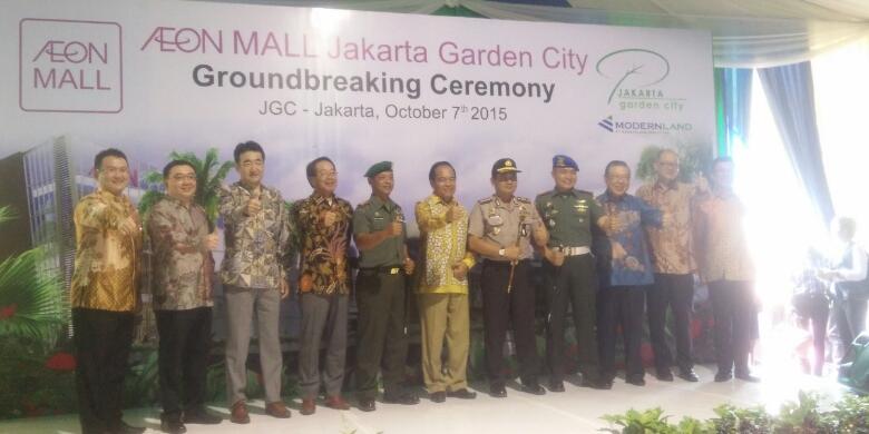 Hari ini, Aeon Mall Jakarta Garden City Resmi Dibangun