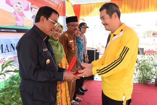 Bupati Puji Semangat Kebersamaan Warga Kecamatan Kateman