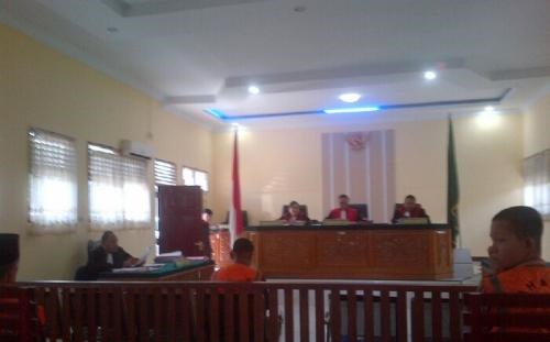 Terdakwa Pembunuhan Janda Muda di Inhu Dituntut Jaksa 12 Tahun Penjara
