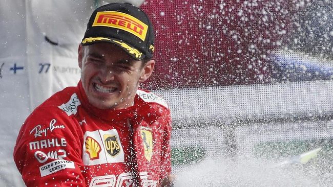 Leclerc Juara F1 GP Italia 