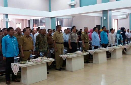 Berikan Kontribusi Terbaik, Kapolres Meranti Hadiri Pelantikan KNPI 