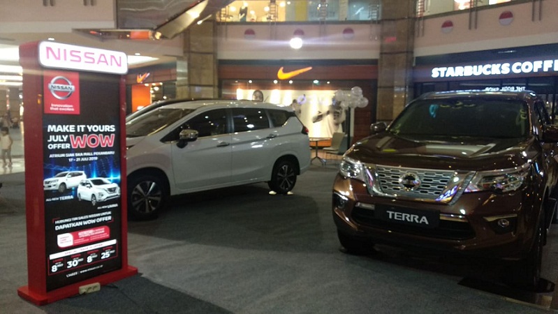 SAAT NYA PAKAI MOBIL NISSAN, NISSAN SM AMIN MENGELAR BIG EVENT 