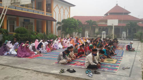 Minta Hujan, Pelajar SMP Juara Pekanbaru Shalat Istisqo 