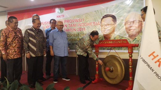 Dibuka Sekjen Pusat, Anto Rachman Carataker Musprov HKTI Riau