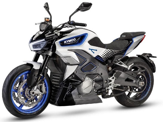 Kymko Motor listrik Dengan Kecepatan Maksimal 204 km/jam. 