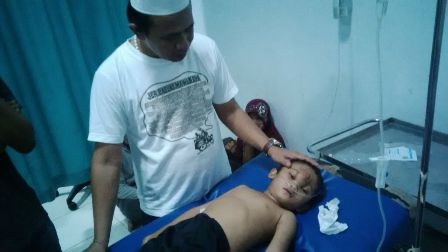 Bocah Penderita Tumor di Inhil Butuh Donatur