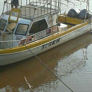 Polsek Bantan Amankan Speedboat Diduga Hasil Curian dari Malaysia