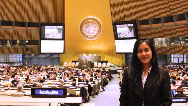 Ruly, Mahasiswi asal Indonesia di Sidang Perempuan PBB 