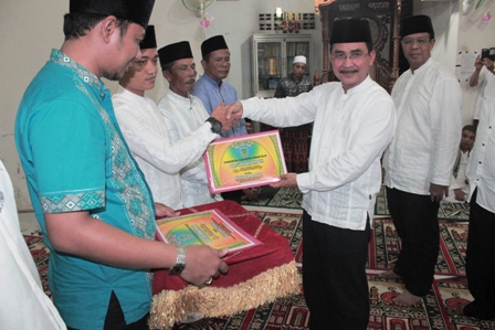 Safari di Kubu Babussalam, Plt Sekda Rohil Terima Keluhan Jalan Rusak