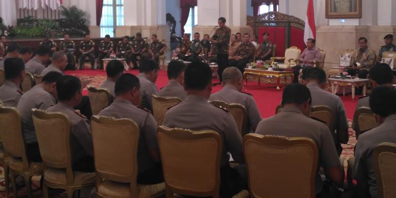 Kumpulkan Kapolda dan Kajati, Jokowi 