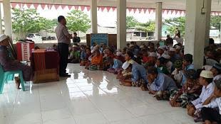Binmas Polres Rohil Taja Penyuluhan Radikalisme di Pesantren 