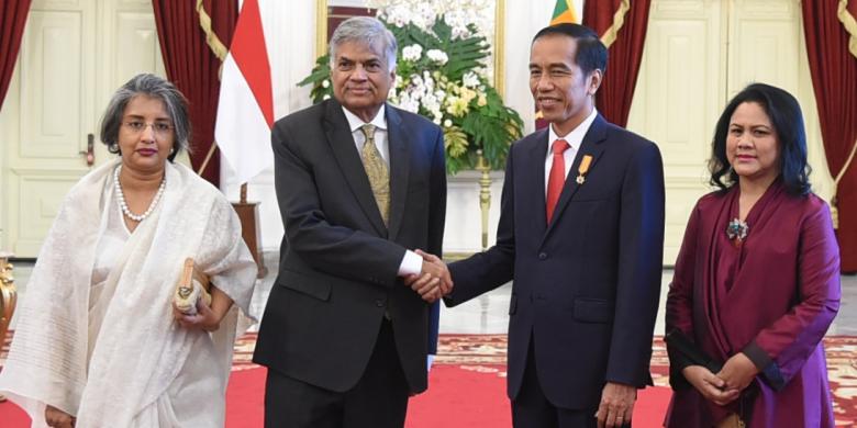 Jokowi Sebut PM Sri Lanka Beri 