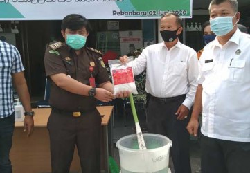 BNNP Riau Musnahkan 1 Kg Sabu