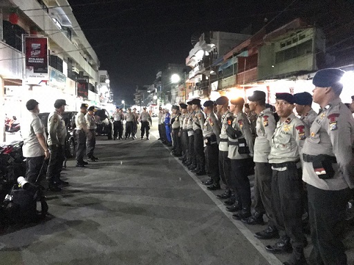 Personil Gabungan Dari Polda Riau Turun Ke Meranti.