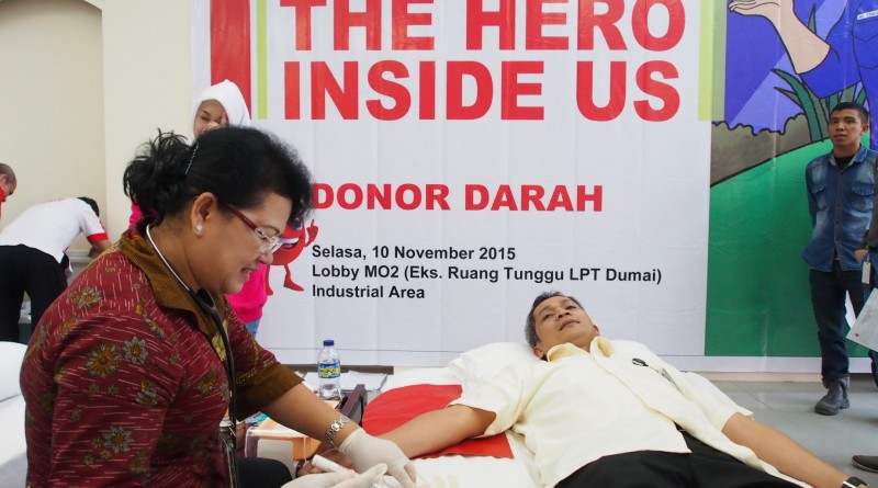 ChevronPenyumbang Darah Terbanyak di Kota Dumai