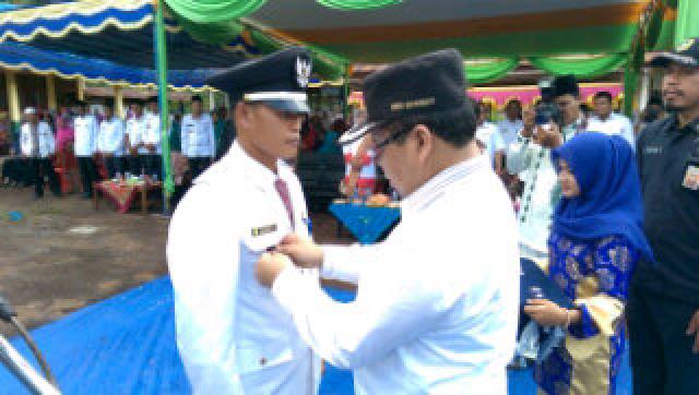 Bupati Lantik Kades Bina Sempian Rangsang Pesisir