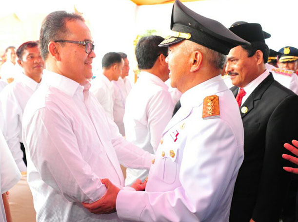 Disalami Saat Penyerahan Remisi, RZ Doakan Gubri Sukses 